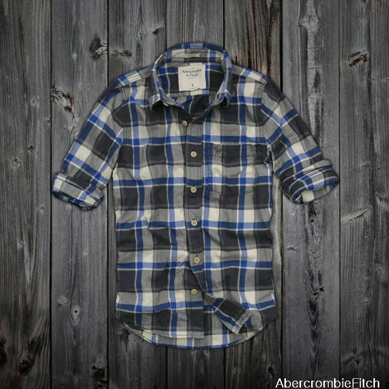 Abercrombie Fitch online Homme 1828 Plaid Chemises