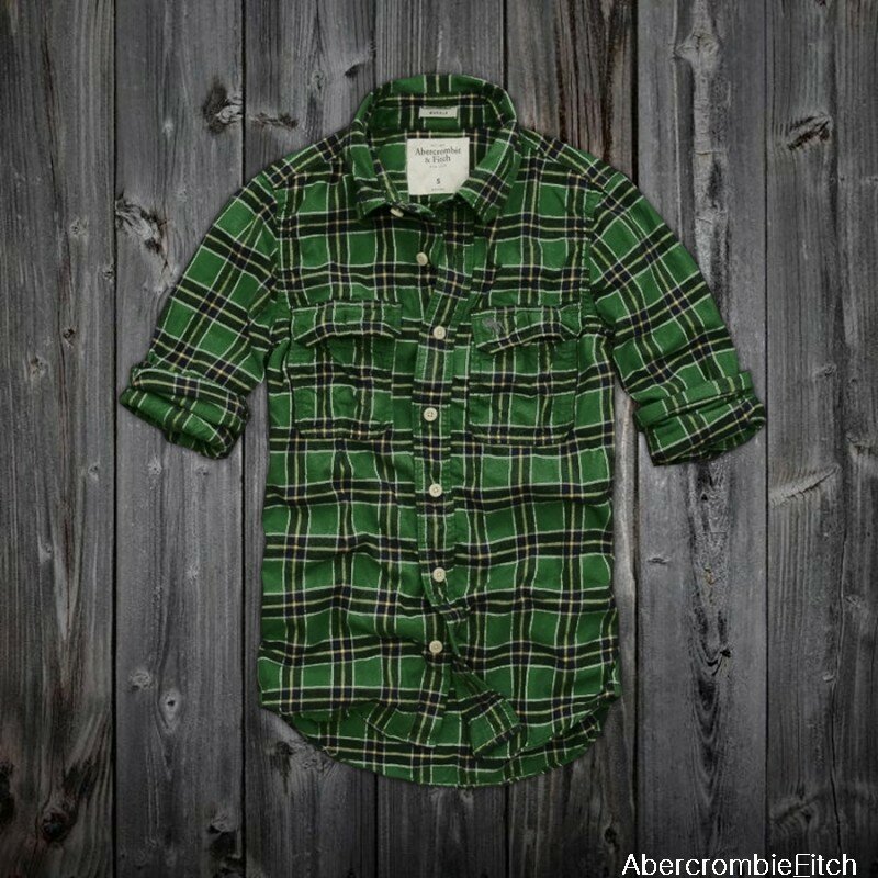Abercrombie Fitch online Homme 1830 Plaid Chemises
