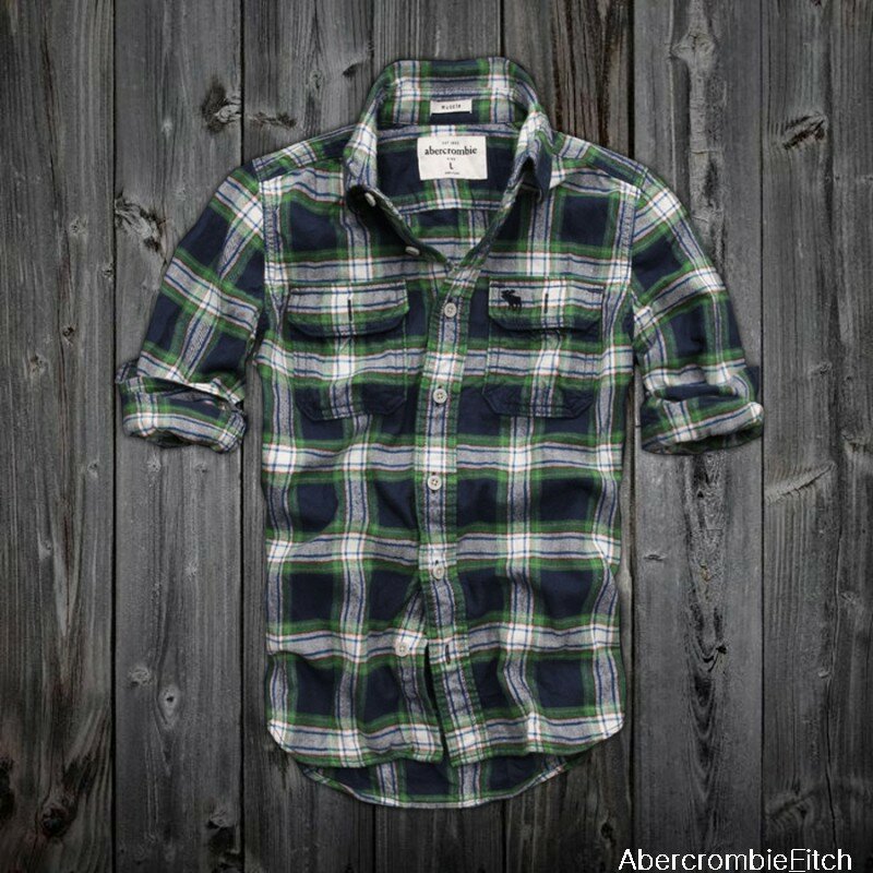 Abercrombie Fitch online Homme 1831 Plaid Chemises