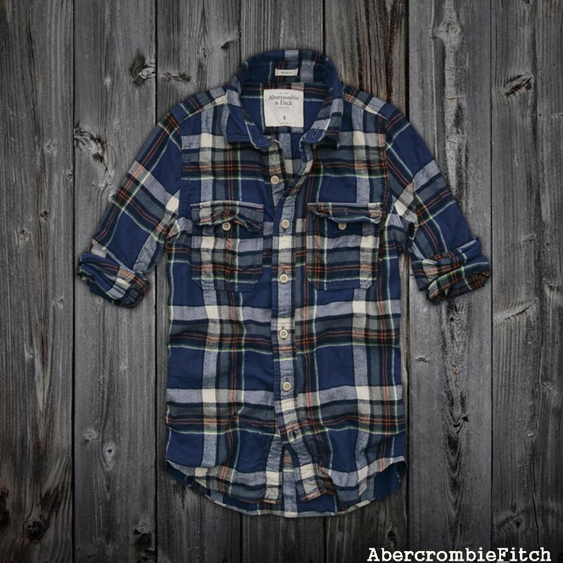 Abercrombie Fitch online Homme 1836 Plaid Chemises