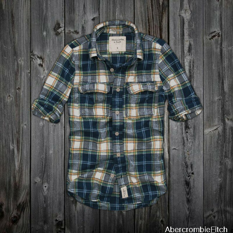 Abercrombie Fitch online Homme 1839 Plaid Chemises