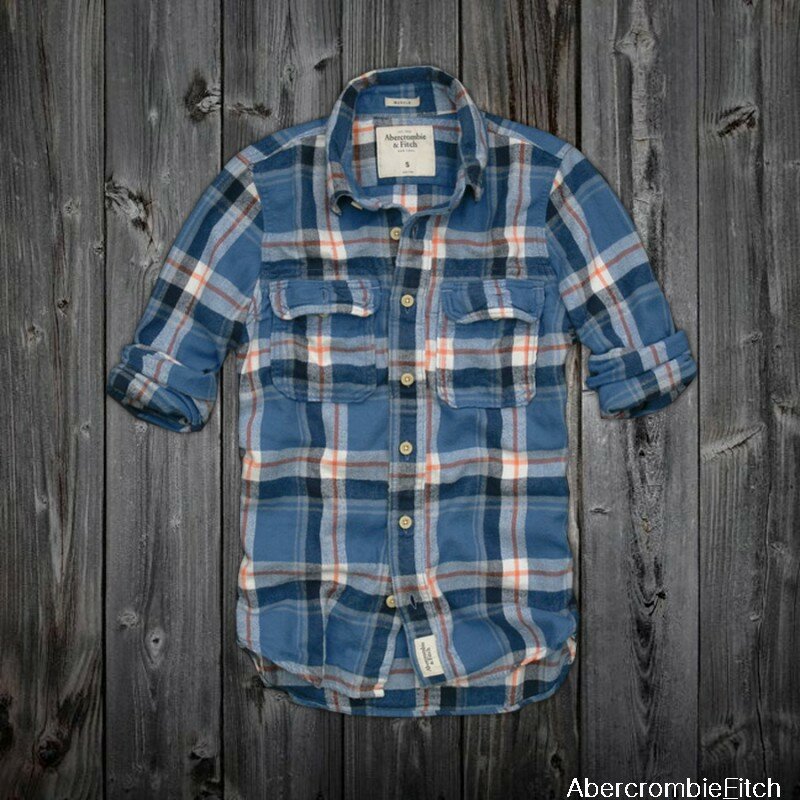 Abercrombie Fitch online Homme 1841 Plaid Chemises