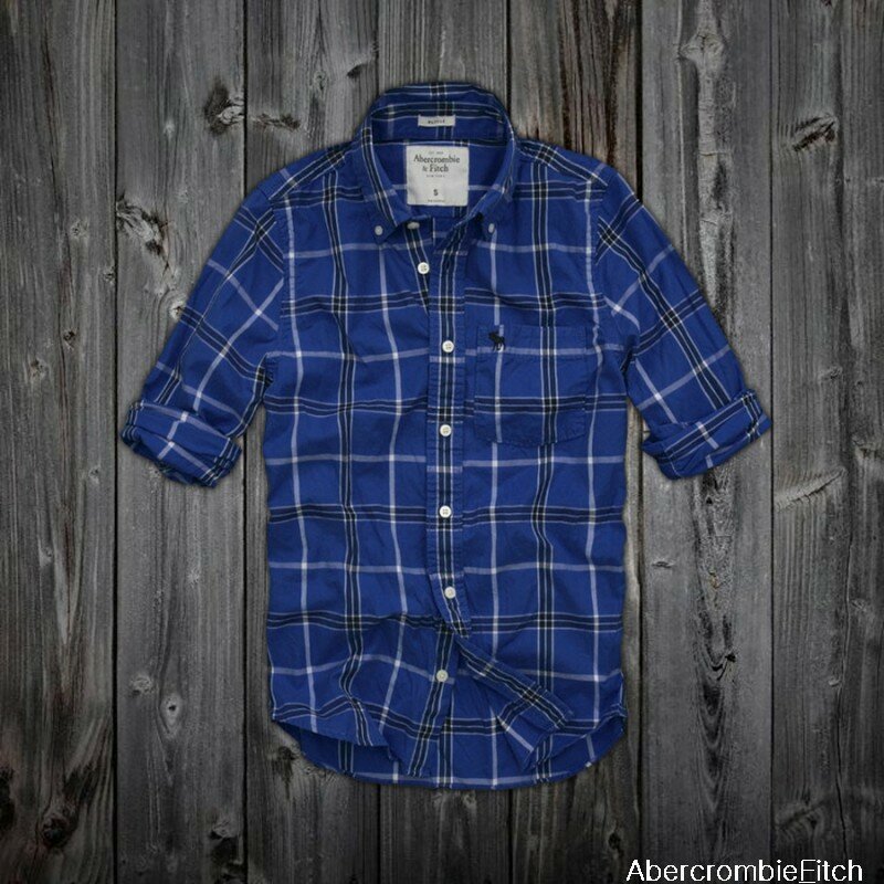 Abercrombie Fitch online Homme 1844 Plaid Chemises