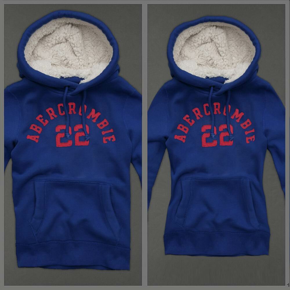 Abercrombie Fitch couple 4076 Sweats à capuche fourrure
