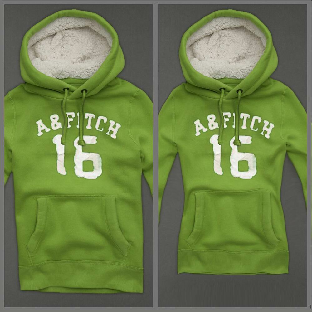 Abercrombie Fitch couple 4081 Sweats à capuche fourrure