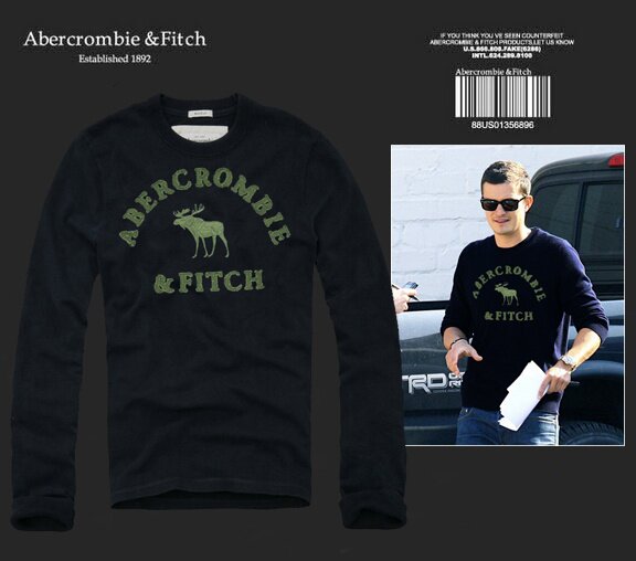 Abercrombie Fitch Homme 2367 T-Shirts manches longues