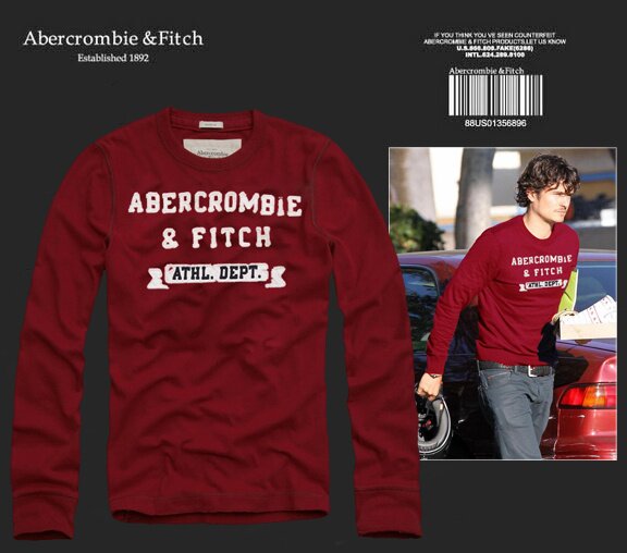 Abercrombie Fitch Homme 2374 T-Shirts manches longues