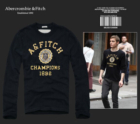 Abercrombie Fitch Homme 2375 T-Shirts manches longues