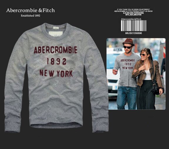 Abercrombie Fitch Homme 2376 T-Shirts manches longues