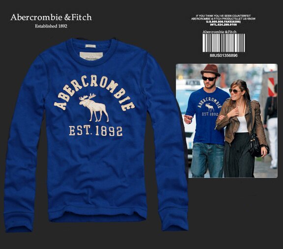 Abercrombie Fitch Homme 2382 T-Shirts manches longues