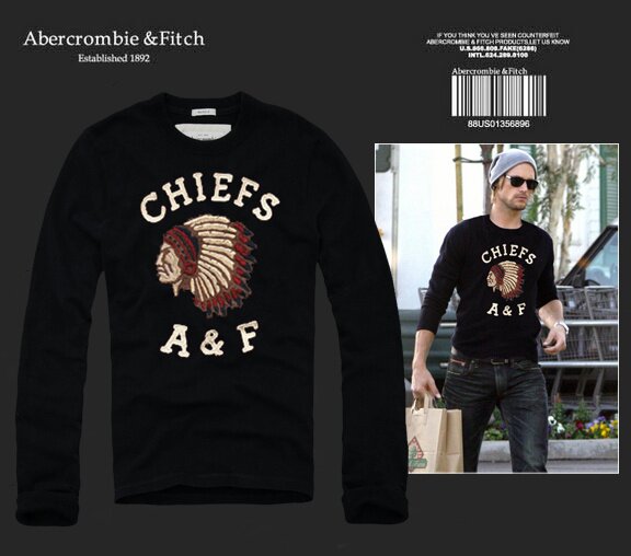 Abercrombie Fitch Homme 2383 T-Shirts manches longues