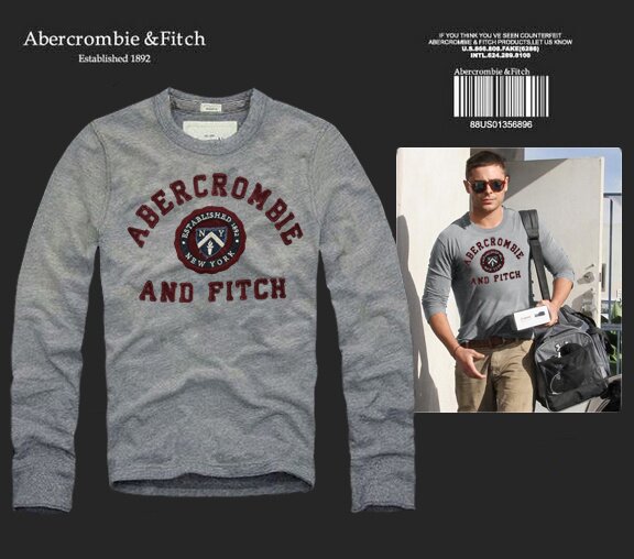 Abercrombie Fitch Homme 2384 T-Shirts manches longues