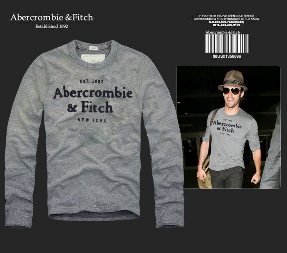 Abercrombie Fitch Homme 2386 T-Shirts manches longues