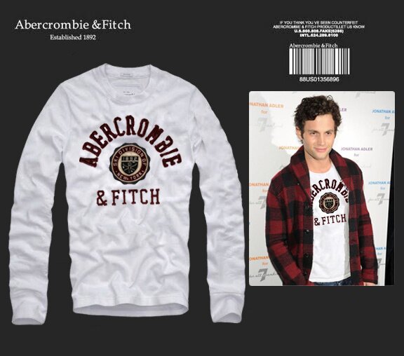 Abercrombie Fitch Homme 2388 T-Shirts manches longues