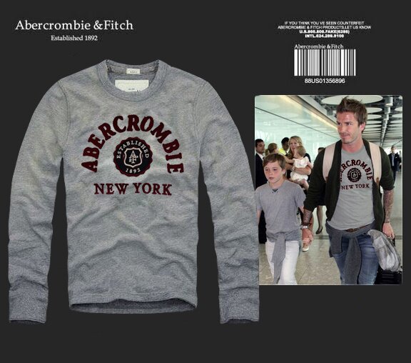 Abercrombie Fitch Homme 2393 T-Shirts manches longues
