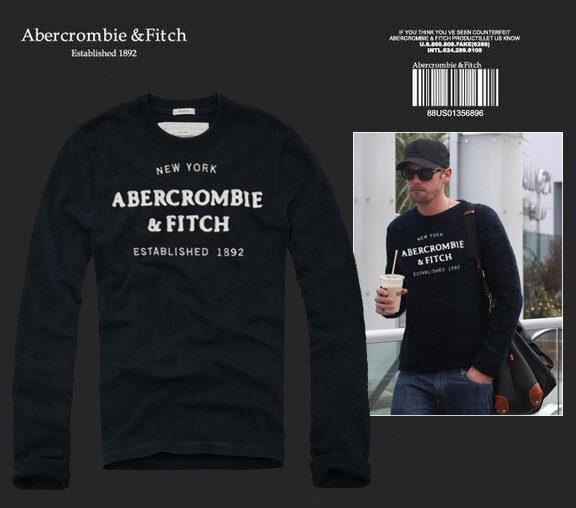 Abercrombie Fitch Homme 2394 T-Shirts manches longues