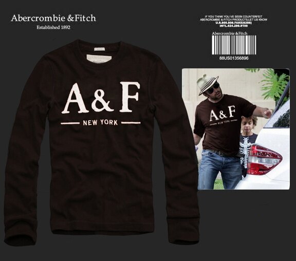 Abercrombie Fitch Homme 2399 T-Shirts manches longues