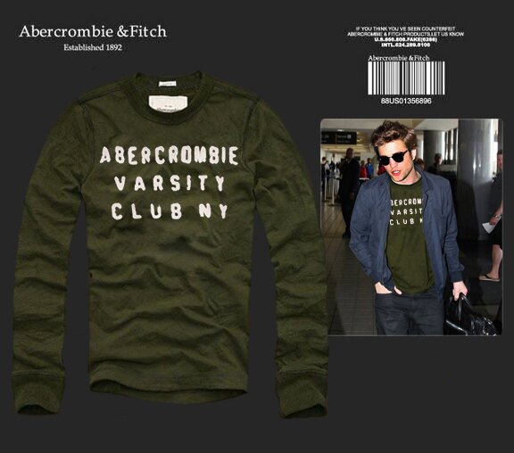 Abercrombie Fitch Homme 2402 T-Shirts manches longues