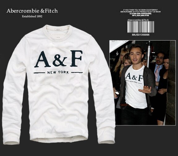Abercrombie Fitch Homme 2403 T-Shirts manches longues