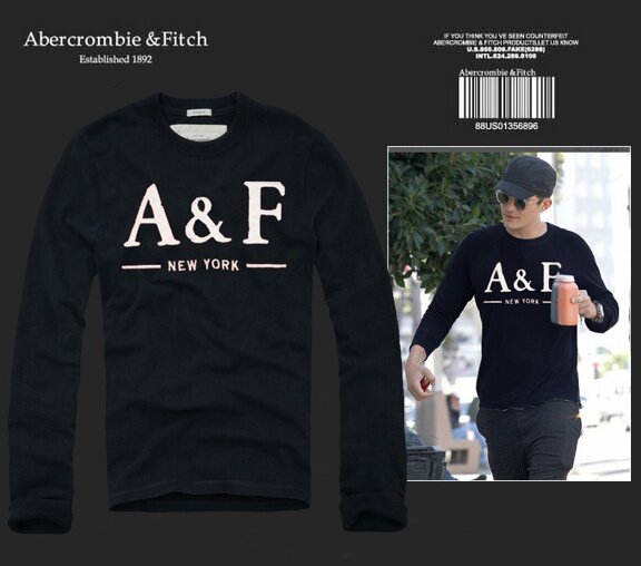 Abercrombie Fitch Homme 2405 T-Shirts manches longues