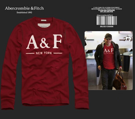 Abercrombie Fitch Homme 2407 T-Shirts manches longues