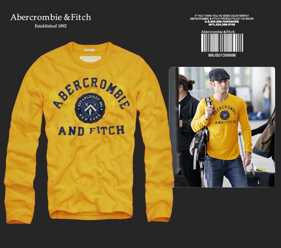 Abercrombie Fitch Homme 2410 T-Shirts manches longues