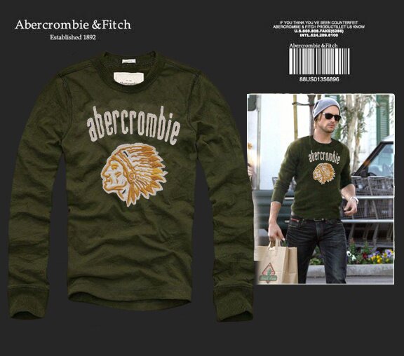 Abercrombie Fitch Homme 2411 T-Shirts manches longues
