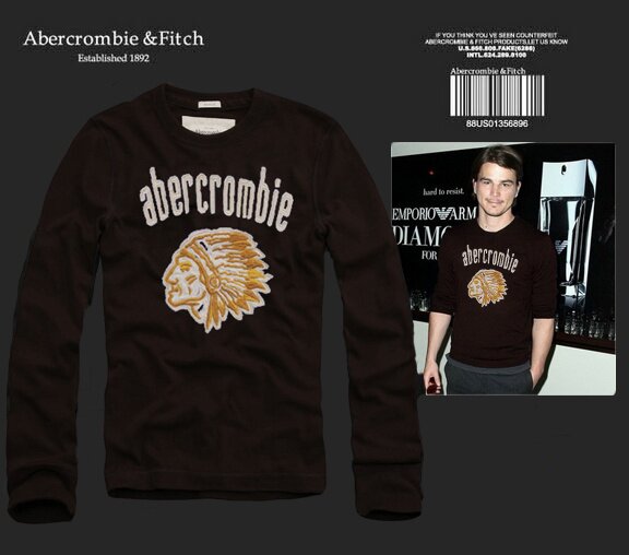 Abercrombie Fitch Homme 2413 T-Shirts manches longues