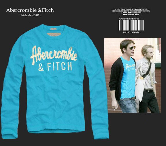 Abercrombie Fitch Homme 2414 T-Shirts manches longues
