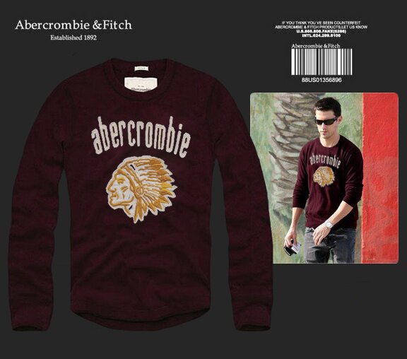 Abercrombie Fitch Homme 2415 T-Shirts manches longues