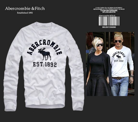 Abercrombie Fitch Homme 2416 T-Shirts manches longues