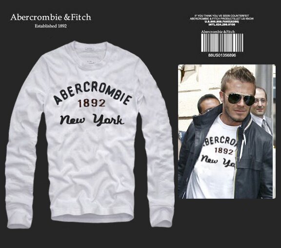 Abercrombie Fitch Homme 2418 T-Shirts manches longues