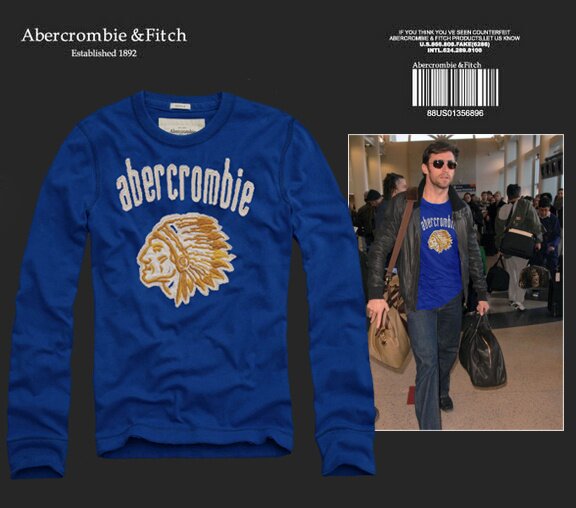 Abercrombie Fitch Homme 2419 T-Shirts manches longues