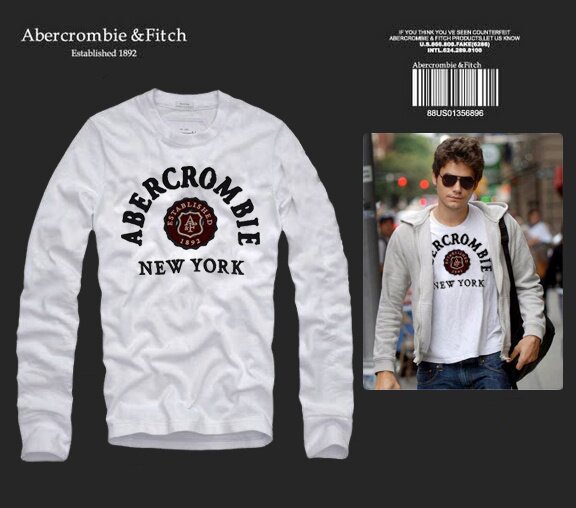 Abercrombie Fitch Homme 2422 T-Shirts manches longues
