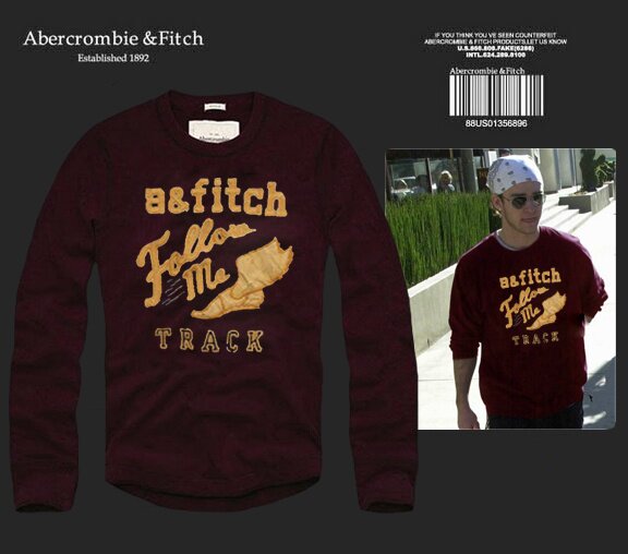 Abercrombie Fitch Homme 2423 T-Shirts manches longues