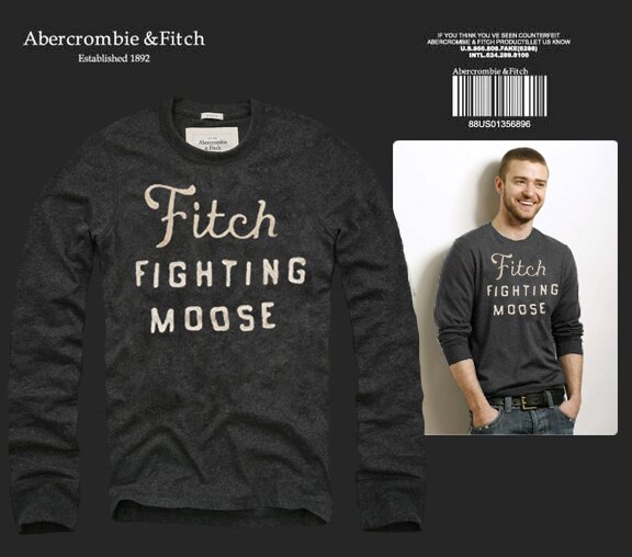 Abercrombie Fitch Homme 2424 T-Shirts manches longues
