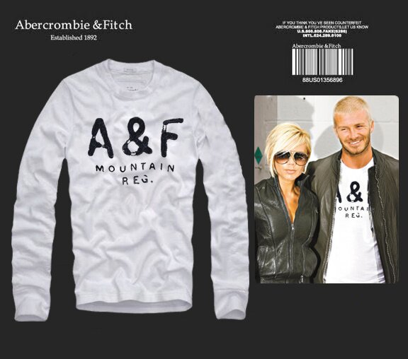 Abercrombie Fitch Homme 2434 T-Shirts manches longues