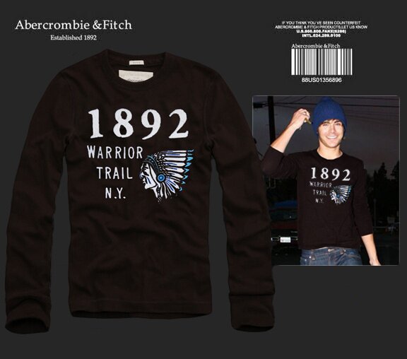 Abercrombie Fitch Homme 2435 T-Shirts manches longues