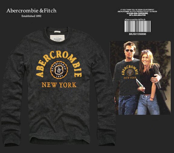Abercrombie Fitch Homme 2436 T-Shirts manches longues