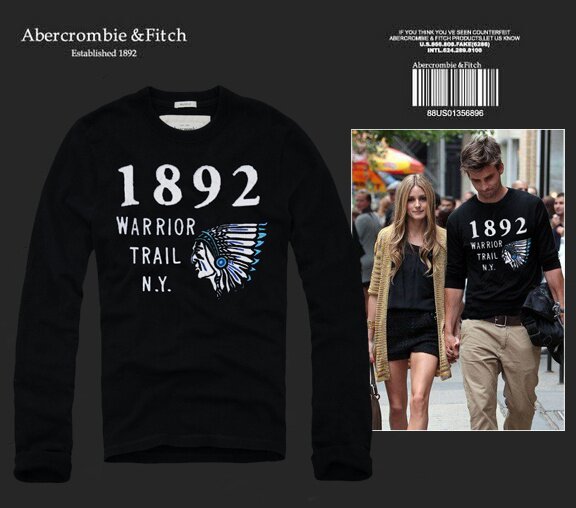 Abercrombie Fitch Homme 2437 T-Shirts manches longues