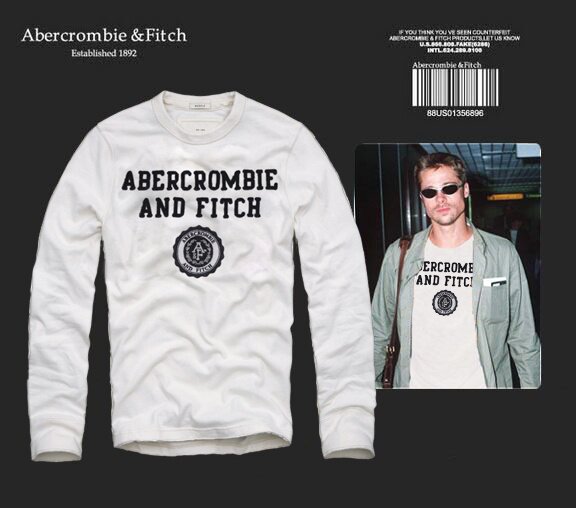 Abercrombie Fitch Homme 2438 T-Shirts manches longues