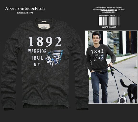Abercrombie Fitch Homme 2439 T-Shirts manches longues