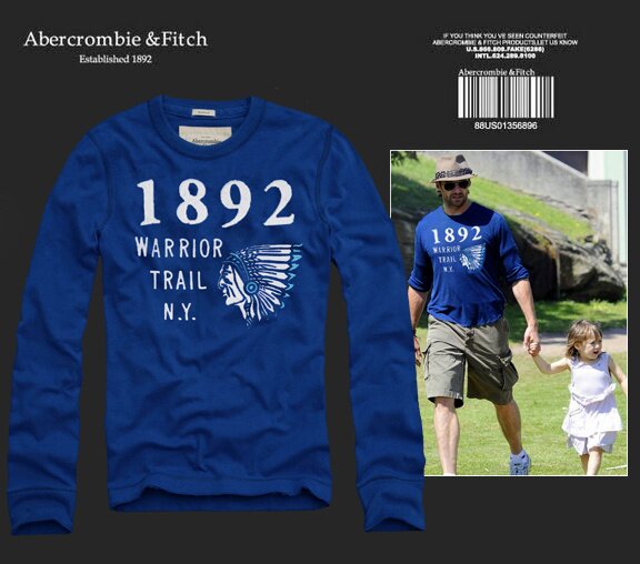 Abercrombie Fitch Homme 2442 T-Shirts manches longues
