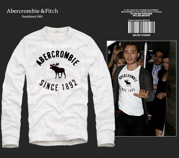 Abercrombie Fitch Homme 2444 T-Shirts manches longues