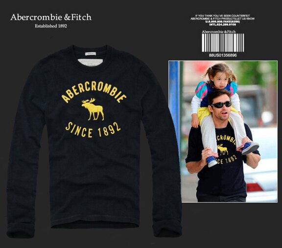 Abercrombie Fitch Homme 2445 T-Shirts manches longues