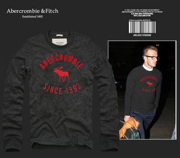 Abercrombie Fitch Homme 2446 T-Shirts manches longues