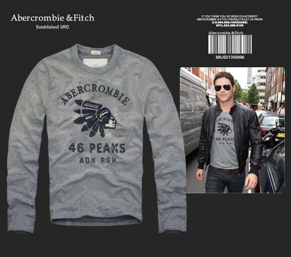 Abercrombie Fitch Homme 2457 T-Shirts manches longues