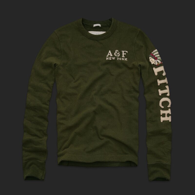 Abercrombie Fitch Homme 2458 T-Shirts manches longues