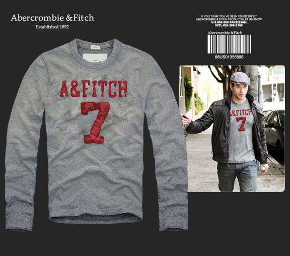 Abercrombie Fitch Homme 2461 T-Shirts manches longues