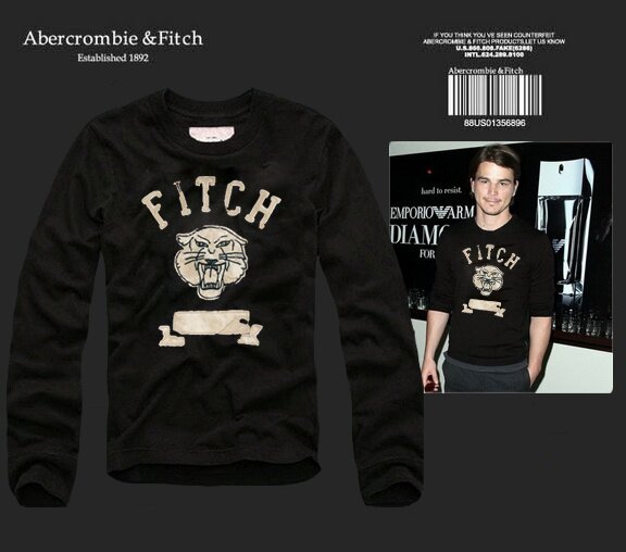 Abercrombie Fitch Homme 2471 T-Shirts manches longues